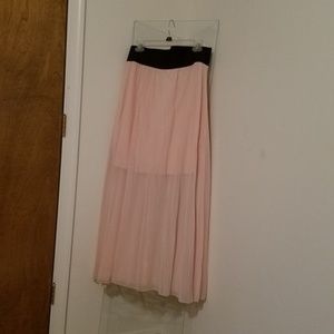 RUE21 Baby Pink Chiffon Skirt